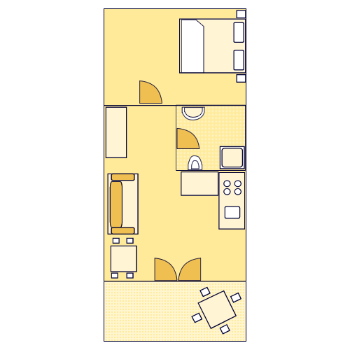 Appartement - A2 Grundriss